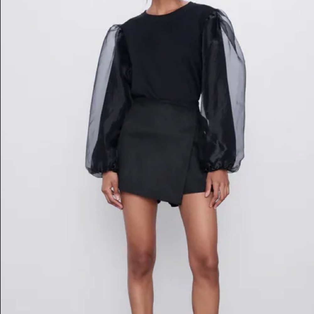 ZARA Faux Suede Skirt- Never been Worn!